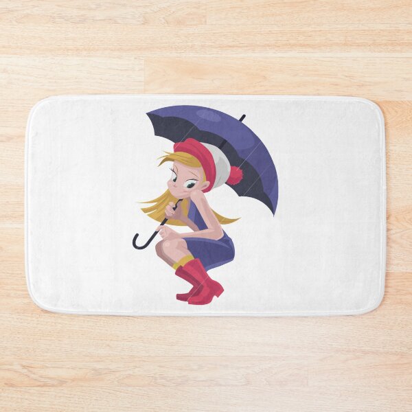Item preview, Thirty Flirty And Thriving girl with umbrella Fitted Scoop  designed and sold by BeKindST.