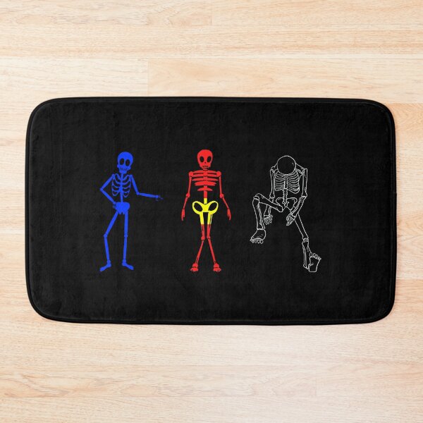 Item preview, Halloween Skeletons Polyamory. Polyamorous Pride designed and sold by Subtle Pride Shop.