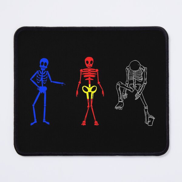 Item preview, Halloween Skeletons Polyamory. Polyamorous Pride designed and sold by Subtle Pride Shop.