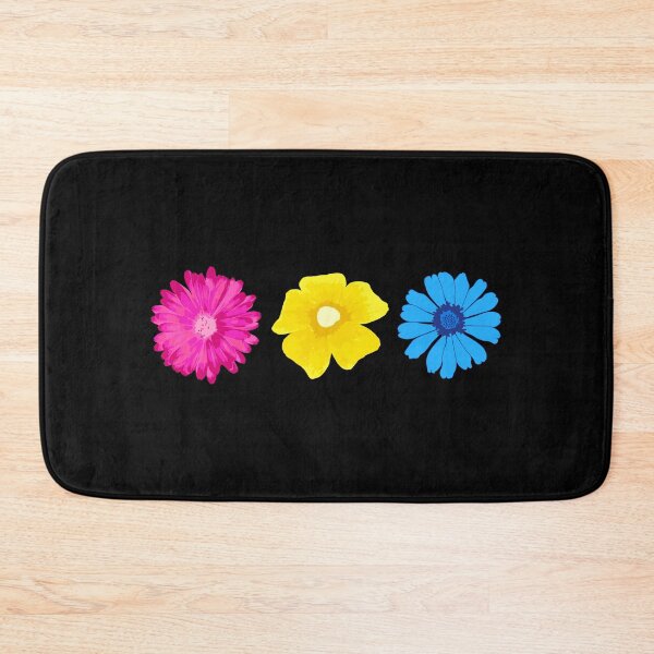 Item preview, Large Pan Flowers. Pansexual Pride designed and sold by Subtle Pride Shop.