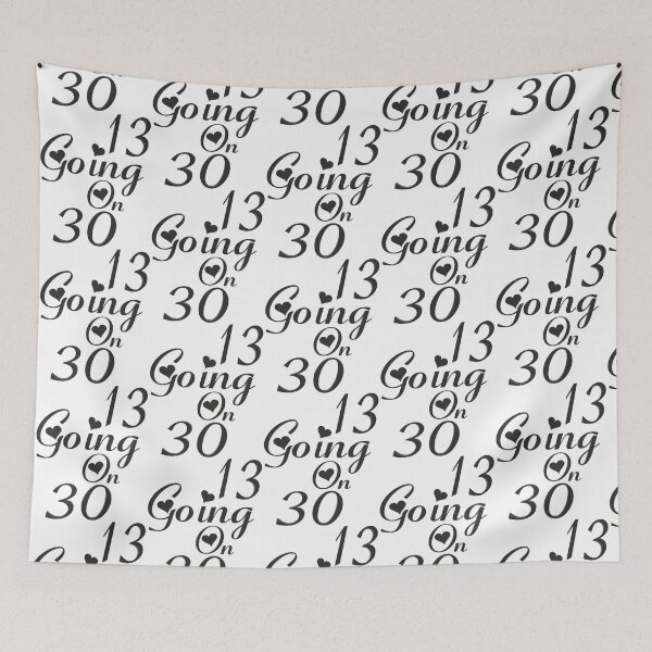 Item preview, Black Lover Gift 13 Going On 30 Thirtieth Birthday Shirt   designed and sold by BeKindST.