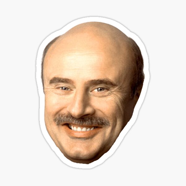 Dr Phil Face Stickers.