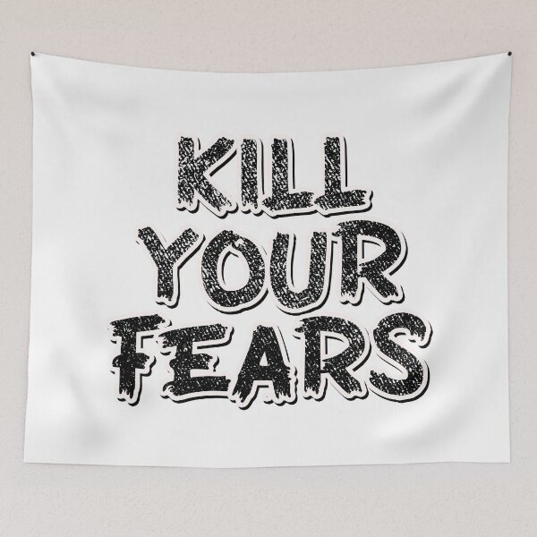 Item preview, Kill your fears, typography design  designed and sold by Slavic1991.