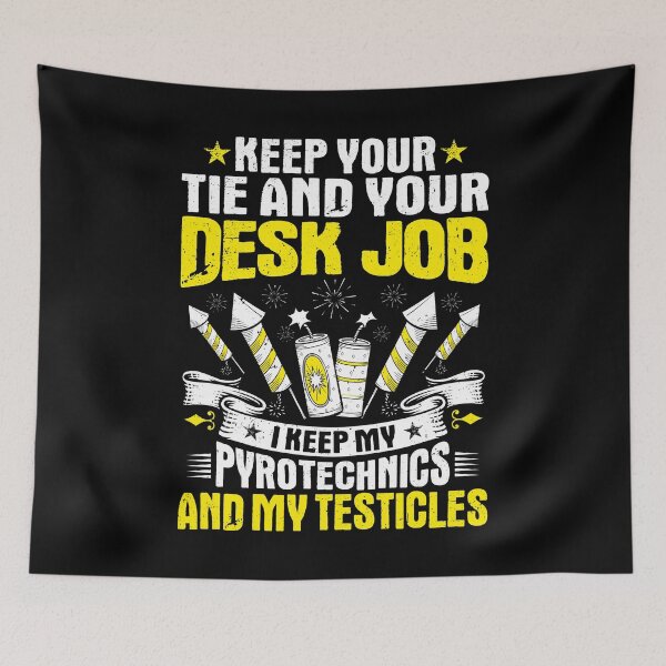 Item preview, Pyrotechnician Fireworks Pyrotechnist Pyrotechnics designed and sold by Krautshirts.
