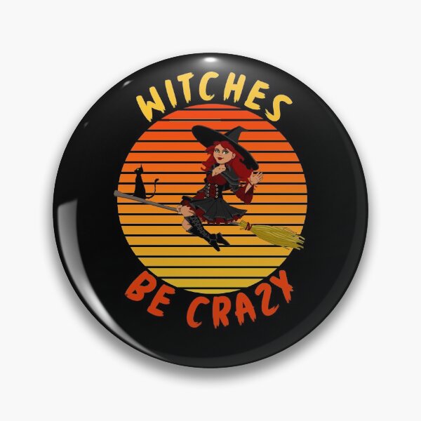 Item preview, Funny Halloween Witches Be Crazy designed and sold by Fabvity.