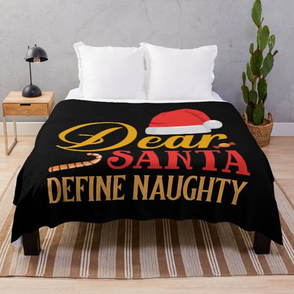 Item preview, Dear Santa Define Naughty designed and sold by OfficeFortune.