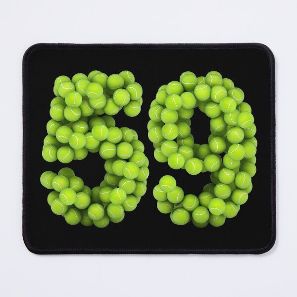 Item preview, Tennis Player Number 59 - Tennis Sports fifty-nine Game Set Match 59 designed and sold by elhefe.