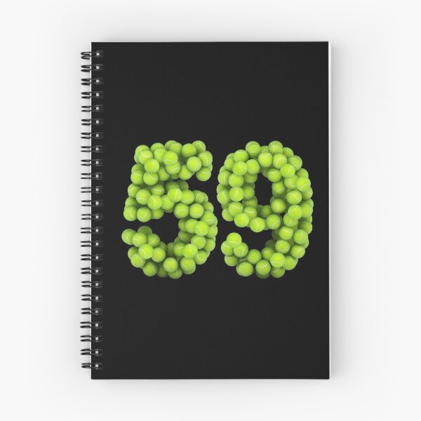Item preview, Tennis Player Number 59 - Tennis Sports fifty-nine Game Set Match 59 designed and sold by elhefe.