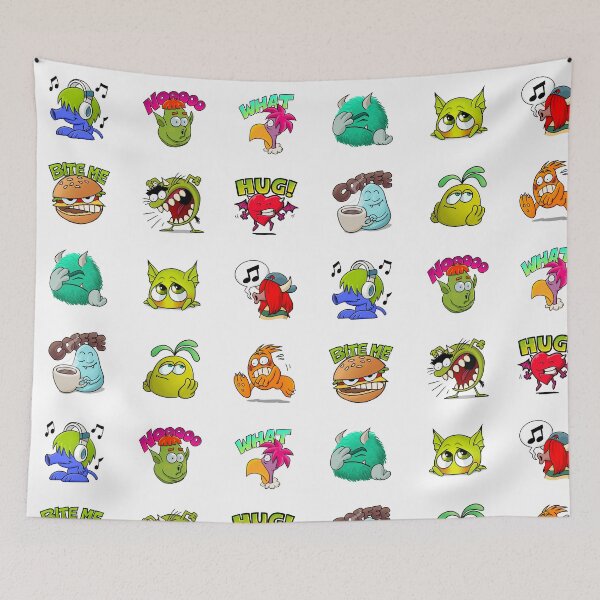 Item preview, Little Monsters IV designed and sold by DeGroo.