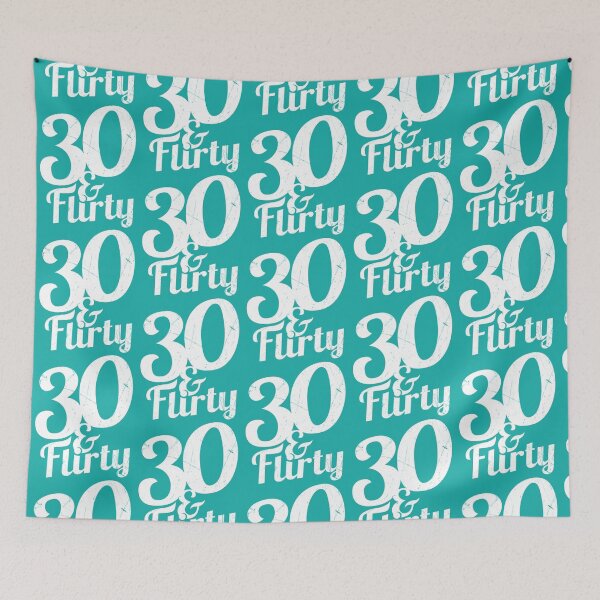 Item preview, 30 And Flirty 30th Birthday Gift Men Or Women    designed and sold by BeKindST.