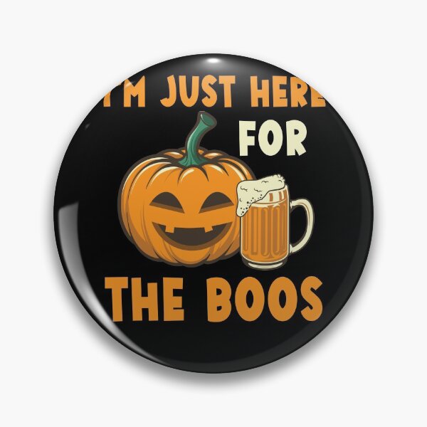 Item preview, I'm Just Here For The Boos Halloween Beer Drinking designed and sold by Fabvity.