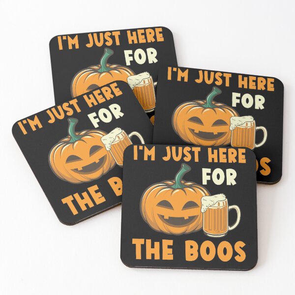 Item preview, I'm Just Here For The Boos Halloween Beer Drinking designed and sold by Fabvity.