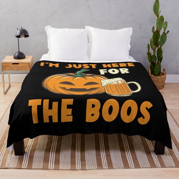 Item preview, I'm Just Here For The Boos Halloween Beer Drinking designed and sold by Fabvity.