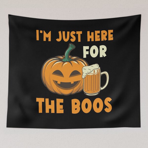 Item preview, I'm Just Here For The Boos Halloween Beer Drinking designed and sold by Fabvity.