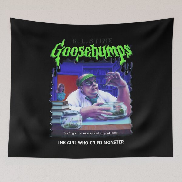 Item preview, The Girl Who Cried Monster book cover designed and sold by WallaceLidaDix.