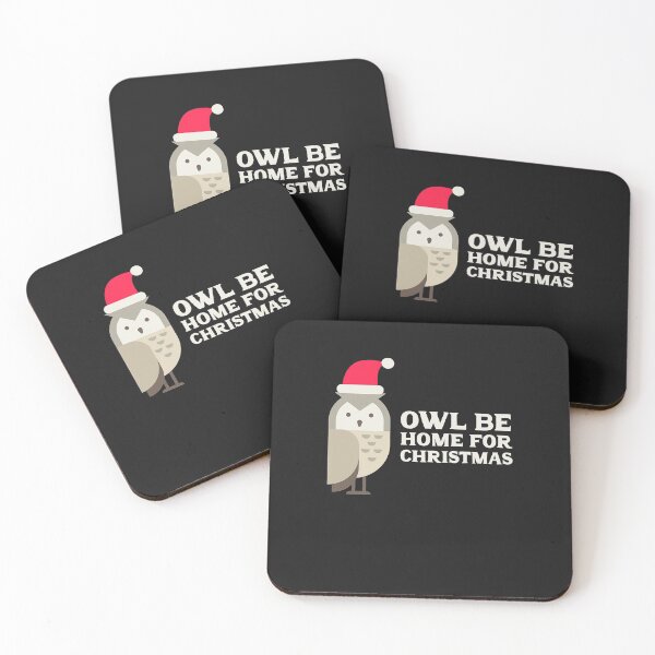 Item preview, Christmas Owl Ill Be Home Christmas Classic designed and sold by Sushmitha48Co.