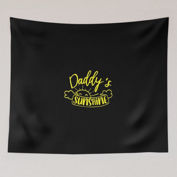 Item preview, Daddy's Sunshine Baby Boy Quote designed and sold by Open Canvas.