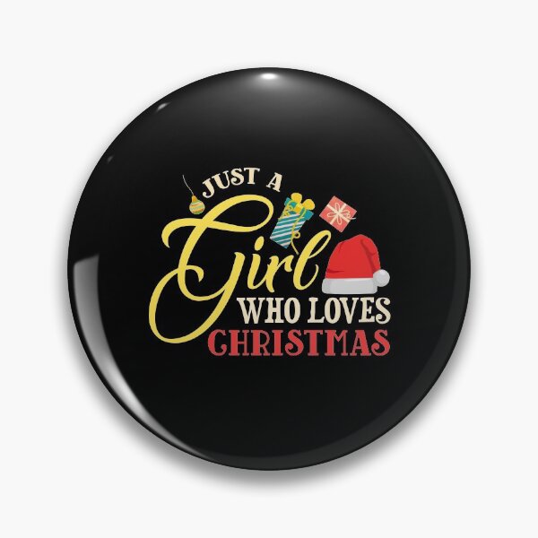 Item preview, Just A Girl Who Loves Christmas designed and sold by OfficeFortune.