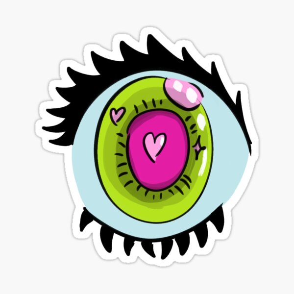 Anime Eye the Second Sticker