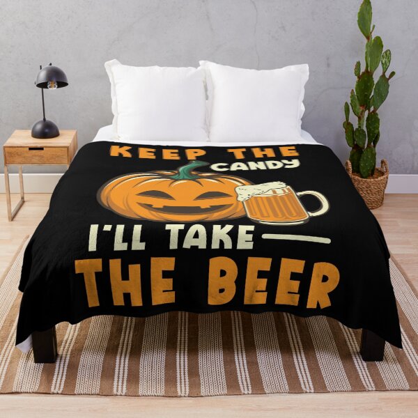 Item preview, Halloween Drinking Keep The Candy I'll Take Beer designed and sold by Fabvity.