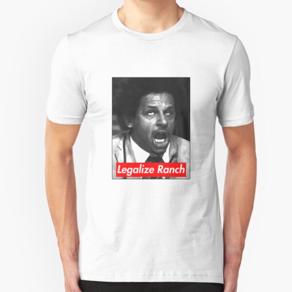 Eric Andre - Legalize Ranch - Red Slim Fit T-Shirt