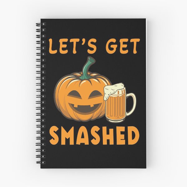 Item preview, Let's Get Smashed Pumpkin Halloween Drinking designed and sold by Fabvity.