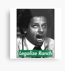 Eric Andre - Legalize Ranch - Green Metal Print