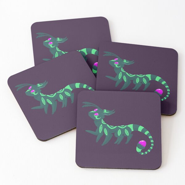 Item preview, Neon Alien Cat Creature Design designed and sold by FeatherDragon.