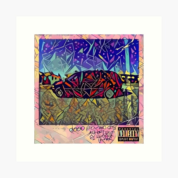 Item preview, Abstract Good Kid Maad City designed and sold by stilldan97.