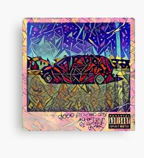 Abstract Good Kid Maad City Canvas Print