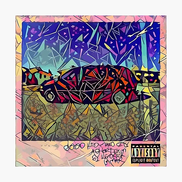 Item preview, Abstract Good Kid Maad City designed and sold by stilldan97.