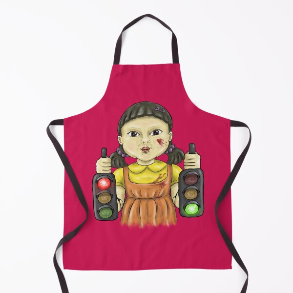 Item preview, Red light Green light doll girl robot  designed and sold by LoganMDesigns.