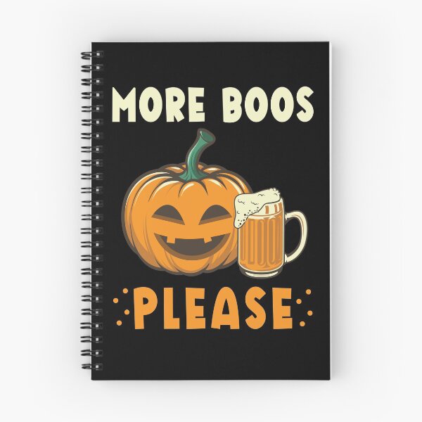 Item preview, More Boos Please Pumpkin Halloween Drinking designed and sold by Fabvity.