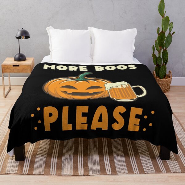 Item preview, More Boos Please Pumpkin Halloween Drinking designed and sold by Fabvity.