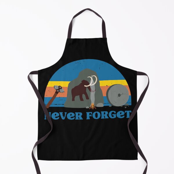 Item preview, Never Forget - Caveman Essentials designed and sold by Happy Puppy Print On Demand.