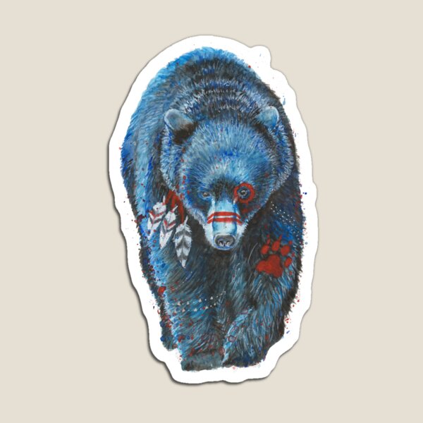 Native Bear Magnet