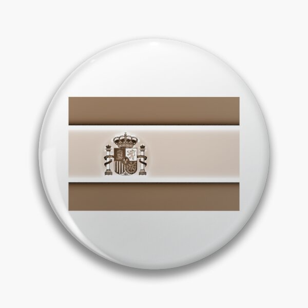 Item preview, Sepia Pencil Sketch Style Spain Flag Spanish Rojigualda designed and sold by Worldesigns by Artsiren.
