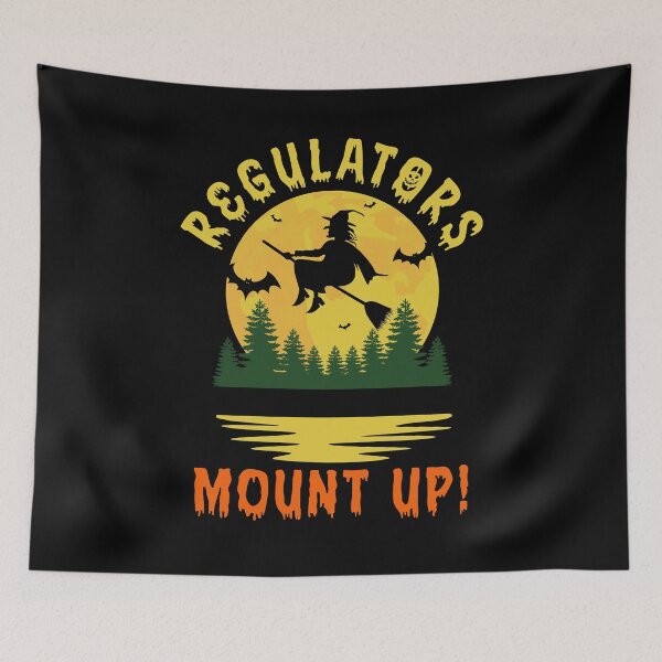 Item preview, Regulators Mount Up Halloween Witch designed and sold by Fabvity.