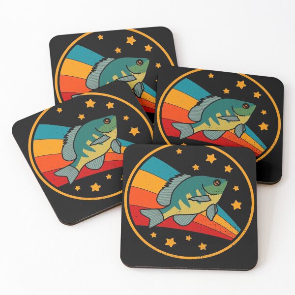 Item preview, Retro Bluegill in Space Fishing Sport And Angling Fisherman designed and sold by JokeGysen.