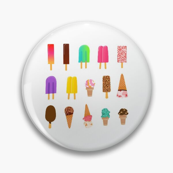 Item preview, 15 Stickers of Ice Creams Ice Blocks Waffle Cones and Cup Cones Ice Cream Pack #1 of 2 Journals Diaries Scrapbooking Sticker Books  designed and sold by Hanlar.