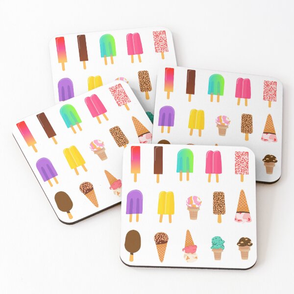 Item preview, 15 Stickers of Ice Creams Ice Blocks Waffle Cones and Cup Cones Ice Cream Pack #1 of 2 Journals Diaries Scrapbooking Sticker Books  designed and sold by Hanlar.