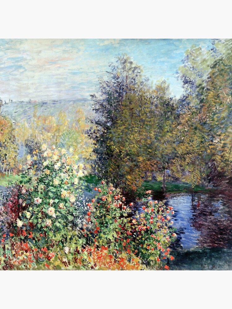 Claude Monet Corner of the Garden at Montgeron by pdgraphics