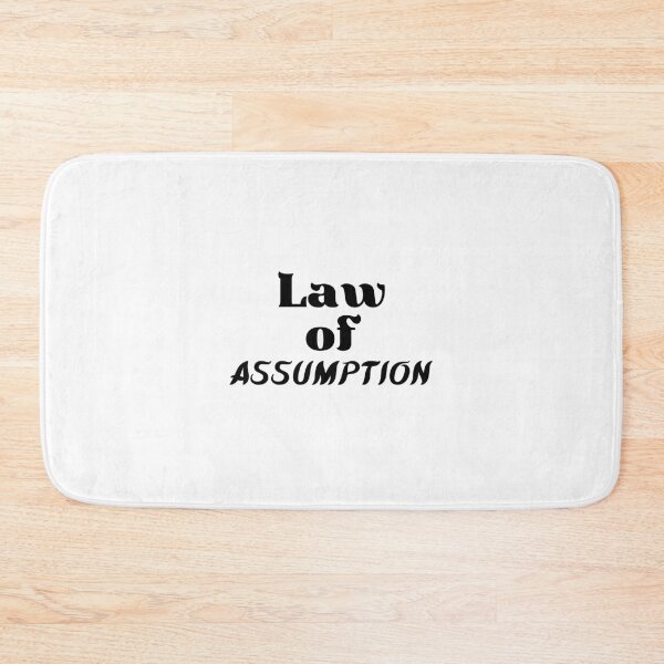 Item preview, Law of Assumption designed and sold by LoA-Lady.