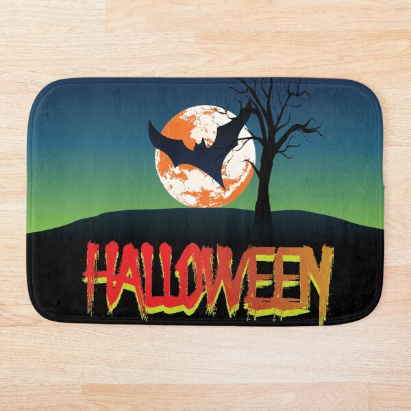 Artikelvorschau, Halloween Design mit Fledermaus und Grusel entworfen und verkauft von Malintha Peiris.