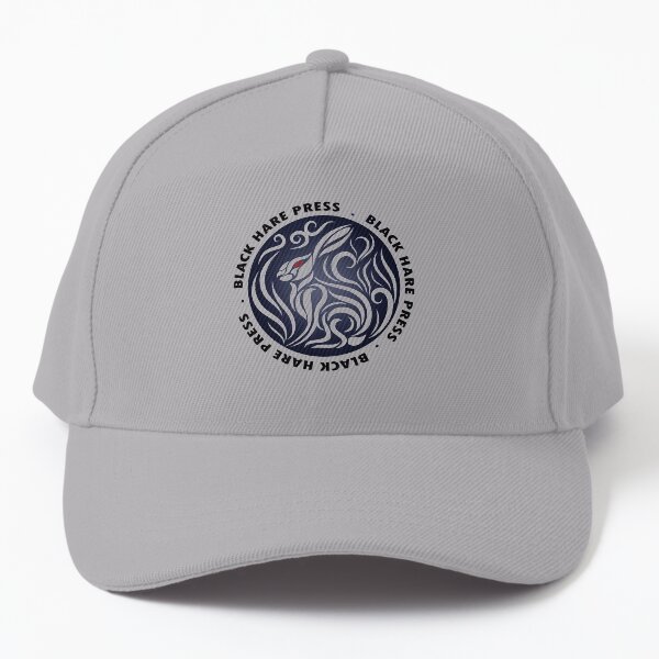 Black Hare Press Evil Hare Logo Baseball Cap