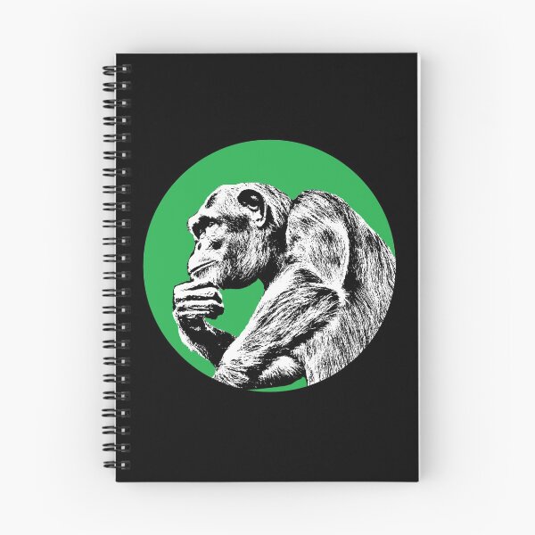 Item preview, Chimpanzee Thinking designed and sold by RevolutionInPaint.
