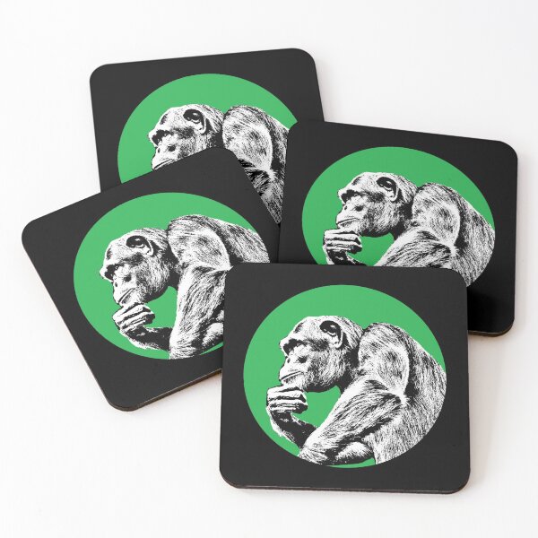 Item preview, Chimpanzee Thinking designed and sold by RevolutionInPaint.