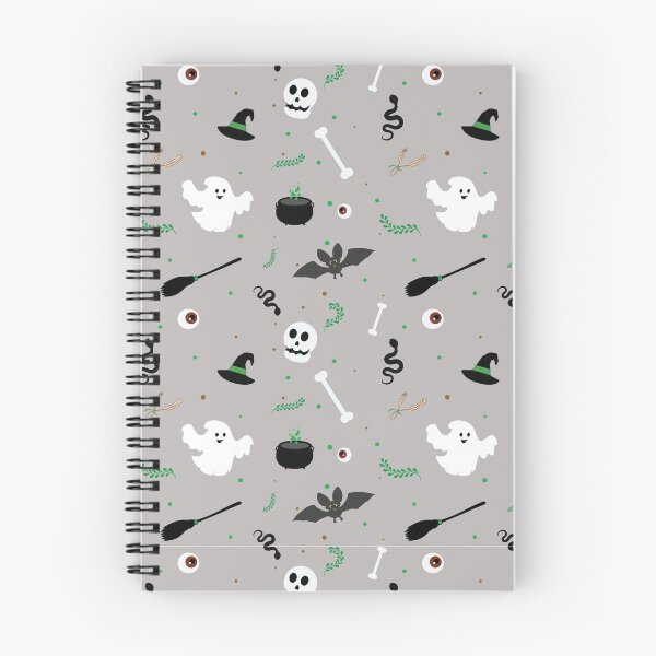 Item preview, Gray Halloween Pattern designed and sold by Holisticfox.