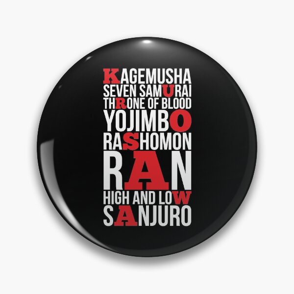 Item preview, Kurosawa red anf white poster assistant director designed and sold by PJHarveyDariusy.