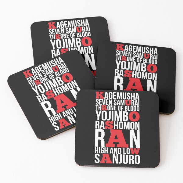 Item preview, Kurosawa red anf white poster assistant director designed and sold by PJHarveyDariusy.